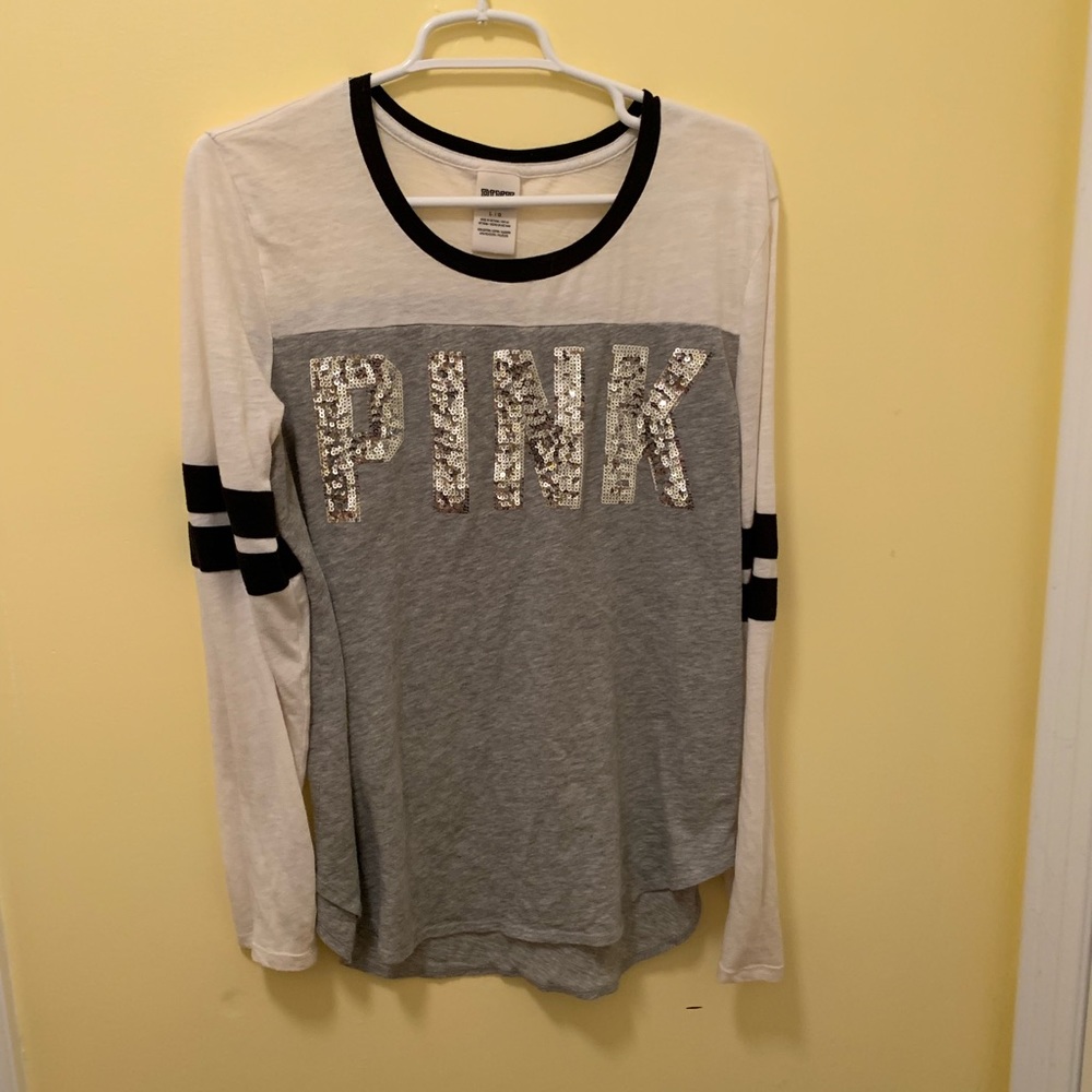 vs pink long sleeve